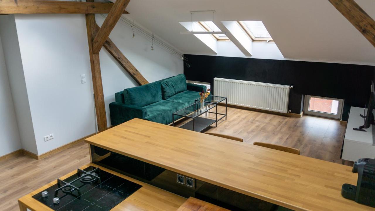 Loft W Centrum Gliwic Apartment กลีวิตเซ ภายนอก รูปภาพ