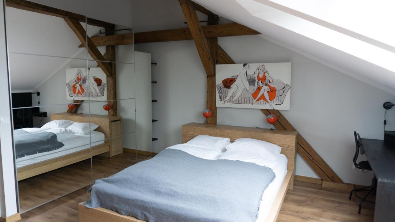 Loft W Centrum Gliwic Apartment กลีวิตเซ ภายนอก รูปภาพ