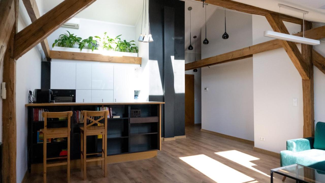 Loft W Centrum Gliwic Apartment กลีวิตเซ ภายนอก รูปภาพ
